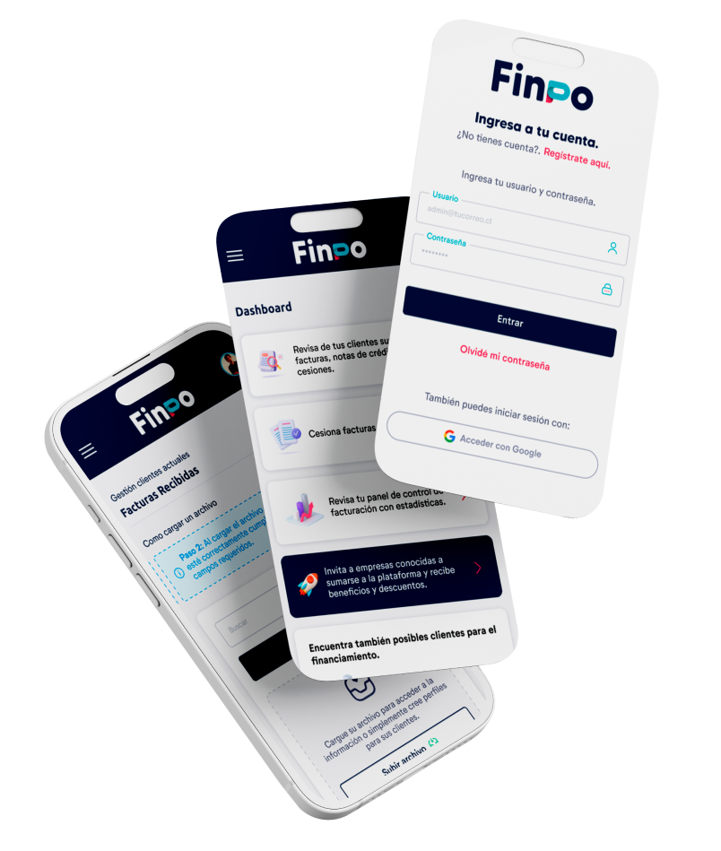 Finpo App Mockup